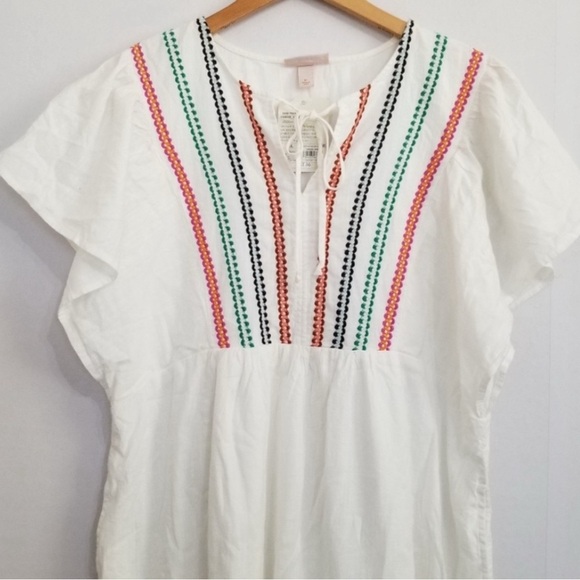 💙 Embroidered Knox Rose Dress - Picture 2 of 9